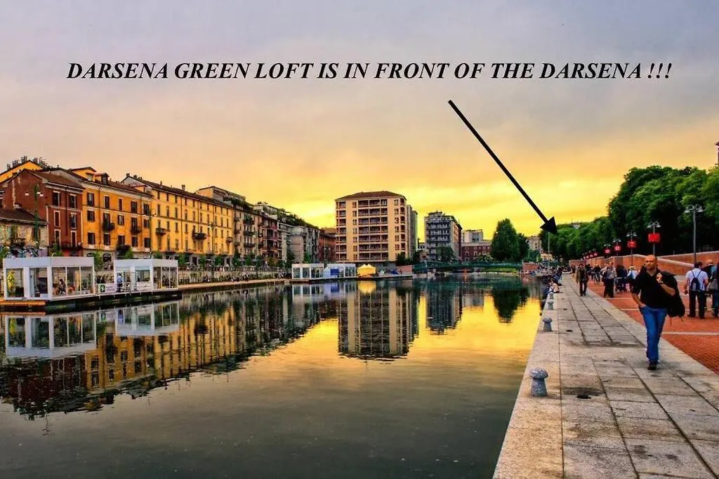 Daire Green Loft Terrace - Navigli/Darsena Milano